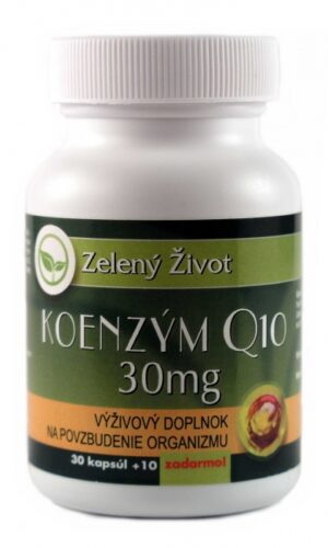 Koenzým Q10 30mg 30 + 10 kapsúl zadarmo