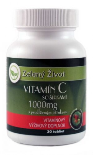 Vitamin C so šípkami 1000mg s predĺženým účinkom 30 tabliet