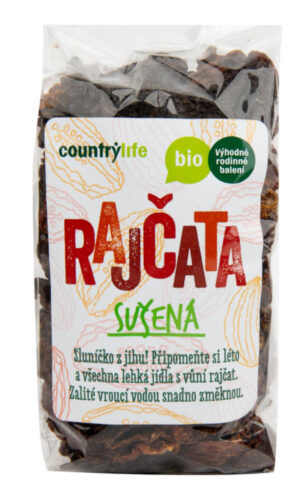 COUNTRY LIFE Paradajky sušené BIO 250g