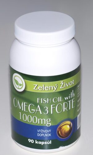 Fish oil with Omega-3 Forte 1000mg 90 kapsúl