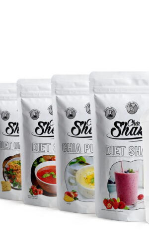 Chia Shake Cambridge diéta na 2 týždne 76 jedál