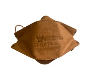 Respirátor FFP2 NR-DNA Medical BT-FLY hnedý - 1 ks - test na koronavírus