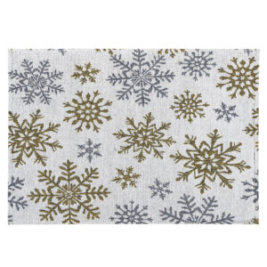 Prestieranie Snowflakes biela