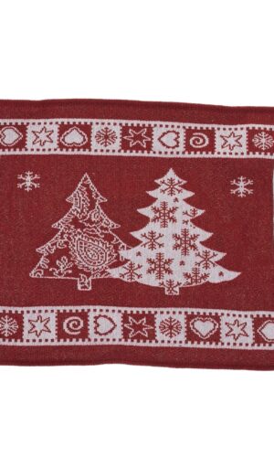 Vianočné prestieranie červená Holly Christmas​