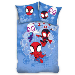 Carbotex Detské bavlnené obliečky Spidey Malí Hrdinovia
